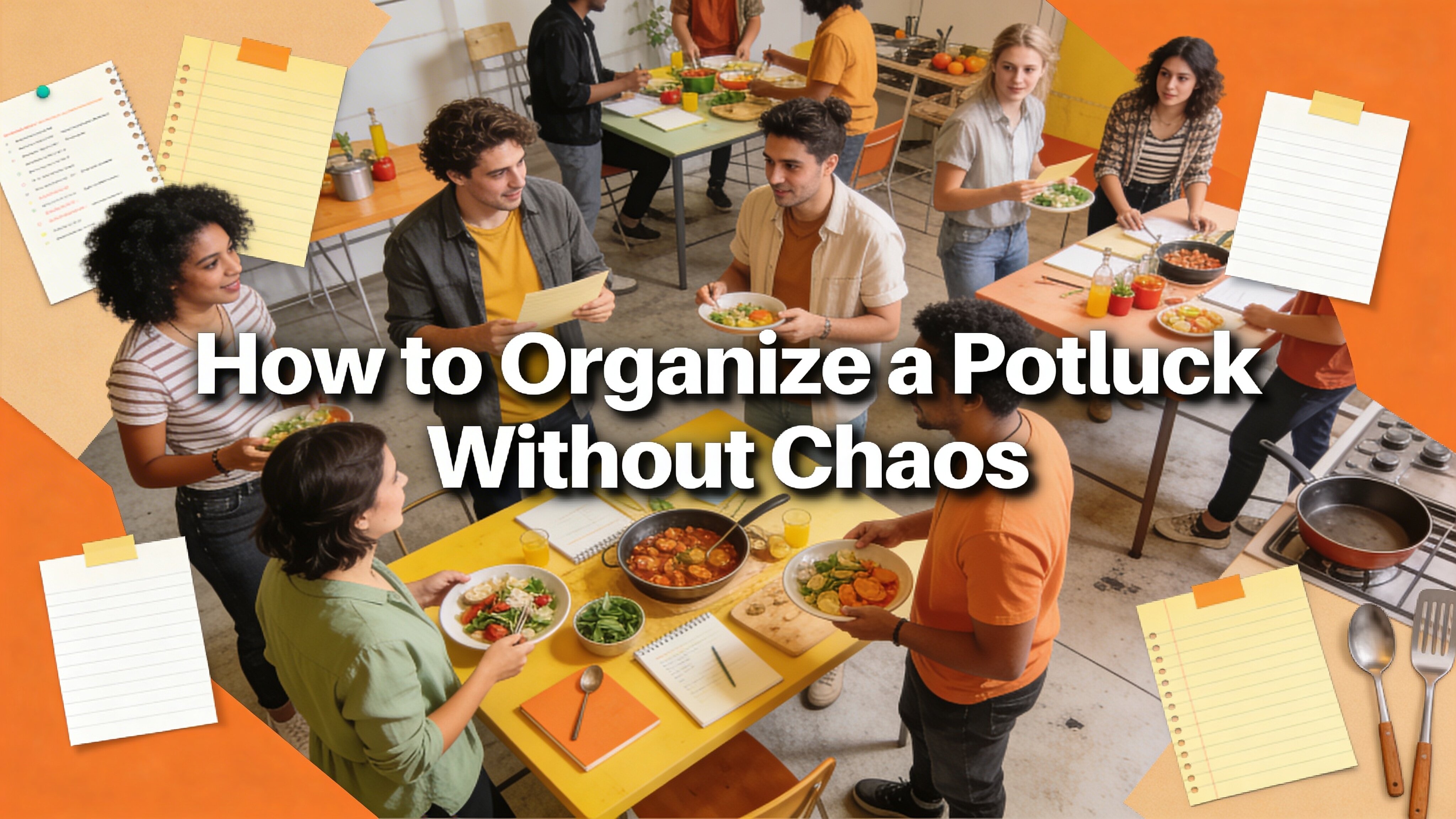 How to Organize a Potluck Without Chaos (Step-by-Step Guide)